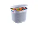 Корзина для хранения вещей Ucsan Рlastik Drop Design M-166 15 л