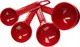 Набор мерных ковшиков KitchenAid Universal KQG058OHERE 4 шт красный