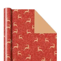 Бумага упаковочная PPW PAPER Lesko PZ044-8 Олени 50*76 см