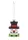 Елочная игрушка Alessi Le Palle Quadrate Snow Cube 5,5х5,5х8,5 см