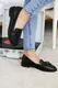 Лоферы женские Fashion Vanessa 3149 40 размер 25,5 см Черный