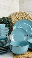 Сервиз столовый Ardesto Bagheria Blue AR0020BGС 20 предметов голубой