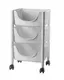 Полка пластиковая Guzzini Kitchen Active Design 22650533 69х44,5х30,5 см серая