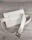 Сумка женская на пояс 99102 белая