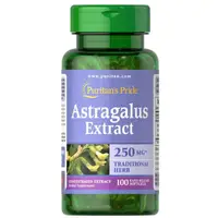 Натуральная добавка Puritan's Pride Astragalus Extract 1000 mg 100 капсул