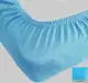 Простынь на Резинке Махровая KR Голубой 200х220см
