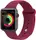 Ремінець UWatch Silicone Strap для Apple Watch 42/44 mm Rose Red