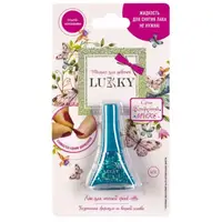 Лак для ногтей детский Lukky Конфетти-Микс T16755 бирюзовый перламутр