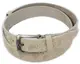 Женский кожаный ремень Skipper 1275-35 бежевый 3,5 см