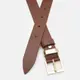 Женский кожаный ремень Borsa Leather 100g1genw122-l.brown