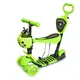 Самокат Scooter Божья коровка 5 в 1, с родительской ручкой. Green (2016887948)