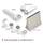 Эпилятор Philips Beauty Set Series 9000 BRE770/92 белый
