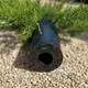 Масажний ролик (роллер) гладкий PowerPlay PP-4347 EPP Foam Roller Чорно/Синій (33x14см.)