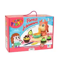 Набор для творчества Мистер тесто Forest adventure Strateg на украинском языке (41034)