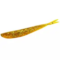 Силікон Lunker City Fin-S Fish 10/BG 4" #199 Motor Oil Silver Flake / (727794 / 19940)