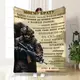 Плед 3D с пожеланиями для брата Брат, как скала 16750 135х160 см