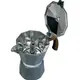 Гейзерная кофеварка Magio MG-1012 450 мл 9 чашек серая