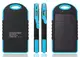 Внешний акумулятор Power bank 20000 mAh с солнечной панелью и фонариком (1656)