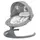 Укачивающий центр 2в1 детский Kidwell LUXI Dark Melange / Качалка шезлонг для новорожденных