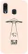 Чехол-накладка TOTO Pure TPU 2mm Print Case Samsung Galaxy A20/A30 #70 Get Loser Sand pink