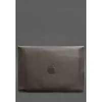 Шкіряний чохол-конверт на магнітах для MacBook Air 15 (2023) Темно-бежевий