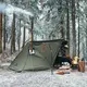 Палатка одноместная Naturehike NH21YW157, темно-зеленая