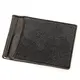 Зажим для денег STINGRAY LEATHER 18293 из натуральной кожи морского ската Черный
