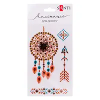 Аппликация из страз самоклеющихся Santi Amulet 742987 9,5х15,5 см
