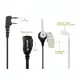 Проводная гарнитура с кнопкой PPМ Retevis EAK001 для раций Retevis, Kenwood, Baofeng и других