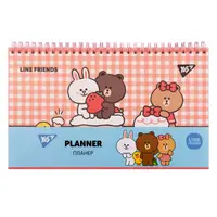 Планінг настільний YES Line Friends 252180 25х20 см 52 листи