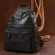 Функциональный кожаный рюкзак Vintage 20374 Черный