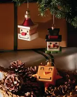 Ялинкова іграшка Alessi Le Palle Quadrate Snow Cube 5,5х5,5х8,5 см