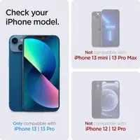 Захисне скло Spigen для iPhone 17e/ 16e/ 14 / 13 / 13 Pro - EZ FIT GLAS.tR (2 шт), Clear (AGL03385)
