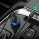 Адаптер автомобильный HOCO Type-C cable Transparent Discovery Edition dual port Z47 |2USB, QC, 3A|
