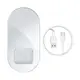 Беспроводное зарядное устройство Baseus Simple 2in1 Pro Edition, White (WXJK-C02)