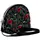 Сумка маленькая Coquette Маковое поле на черном фоне 18x14x7 см (COQ_16A012_BL)