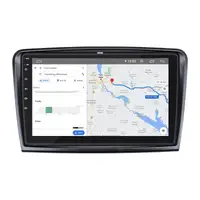 Штатна магнітола Lesko для Skoda Superb II Рестайлінг 2013-2015 екран 10" 2/32 4G GPS Premium Андроїд