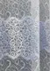 Тюль органза с вышивкой и люрексом. Цвет голубой с белым. Код 1690т