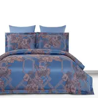 Комплект постільної білизни 200х220 см бамбук жаккард Emili Tencel Arya AR-TR1005740