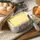 Масленка c ножом "Butter" Масленица керамическая