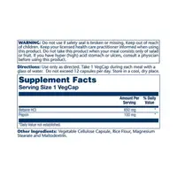High Potency Betaine HCl with Pepsin 650mg - 250 veg caps