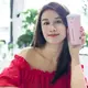 Увлажнитель воздуха Диско стакан 280 Мл colorful humidifier OFAN-512 Розовый