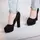 Туфли женские Fashion Yeager 2639 40 размер 25 см Черный