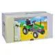 Трактор с педалями большой Pilsan, прорезиненные колеса, клаксон. Green (76443)