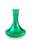 Зелёная стеклянная колба для кальяна под уплотнитель 2×2 Hookah Craft
