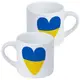 Кружка маленькая Сердце Украины 170 мл (KRD_22U009)
