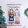 Постер тканевый на стену Merry Christmas 60х93 см