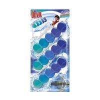 Подвесной блок для унитаза Dr. Devil WC BiColor Полярная вода 8595025830401 35 г 3 шт