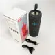 Портативная Bluetooth колонка TG619C FM-радио USB/TF с ремешком Bluetooth колонка с подсветкой Цвет: серый