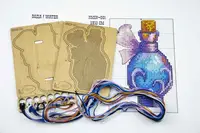 Набір для вишивки ниткою ТМ Embroidery Craft Магнит "Вода" KMIN-001
